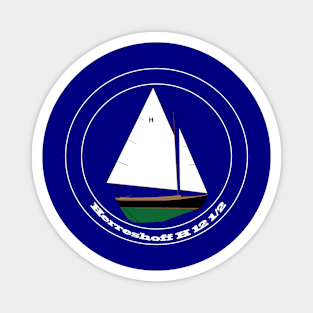 Herreshoff 12 1/2 Sailboat Magnet